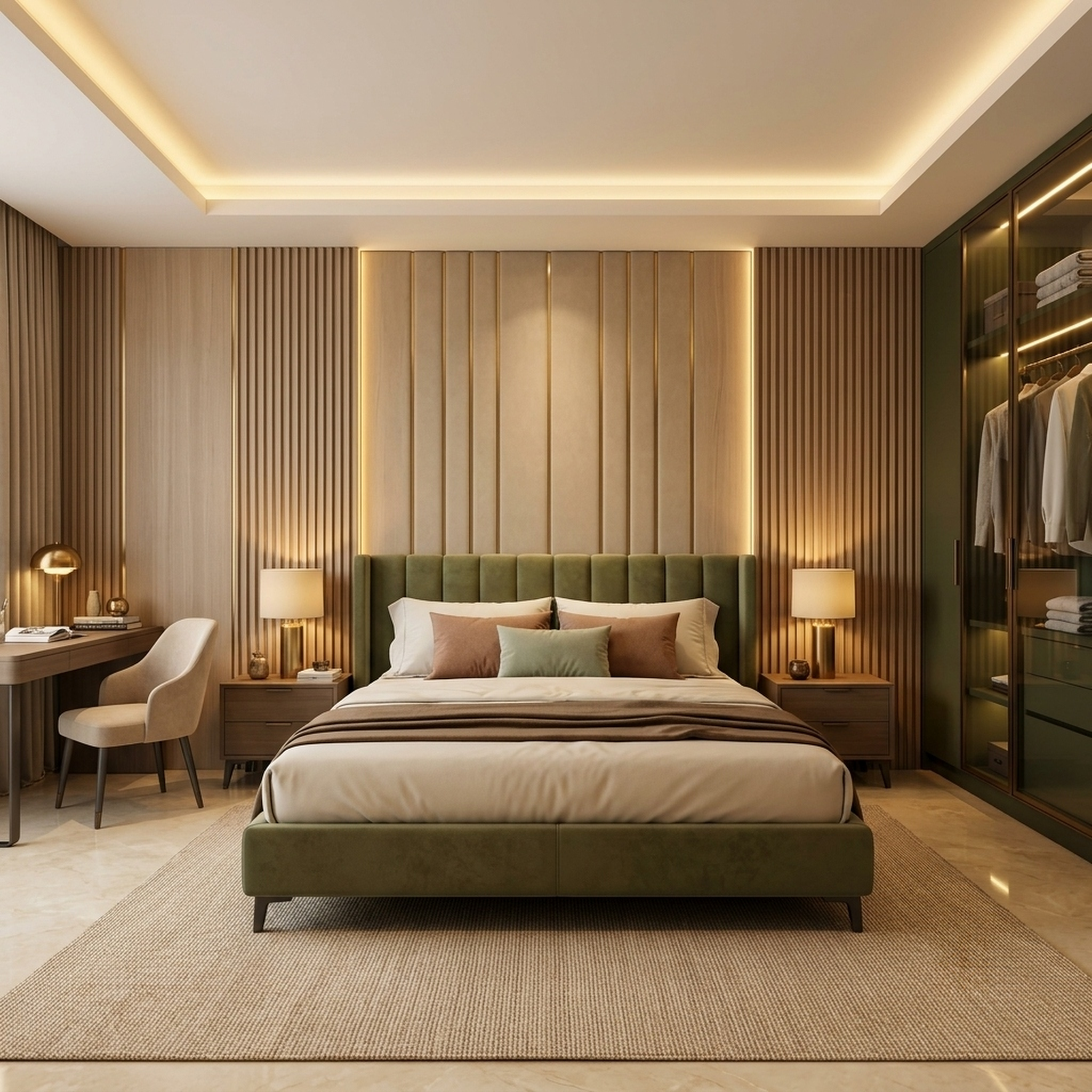 Decorated Bedroom Living Sanctuary